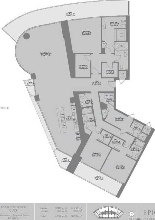 Small Image of 200 BISCAYNE BOULEVARD WAY #5301, Miami Number 4