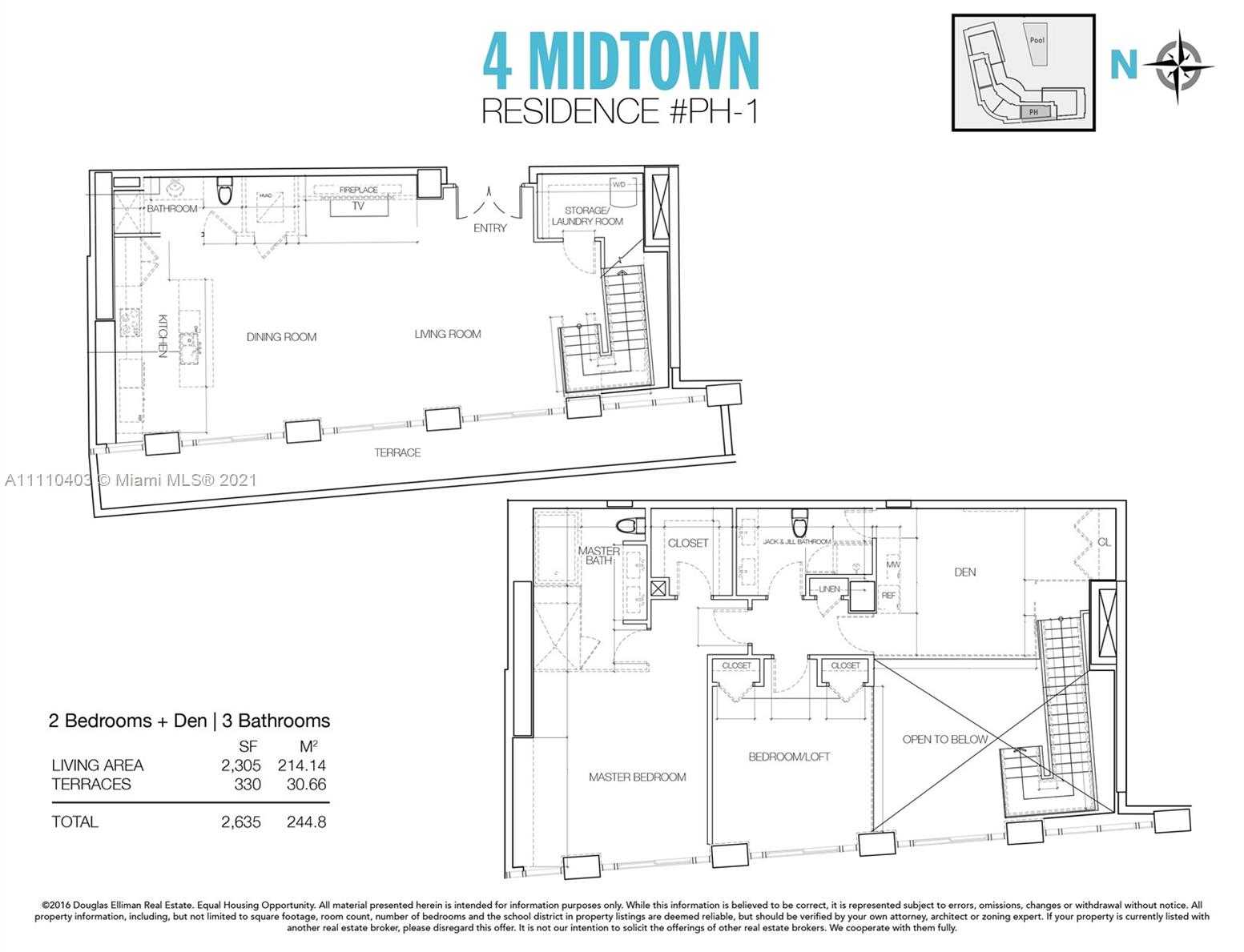 Small Image of 3301 NORTH EAST 1ST AVE #PH-1, Miami Number 22