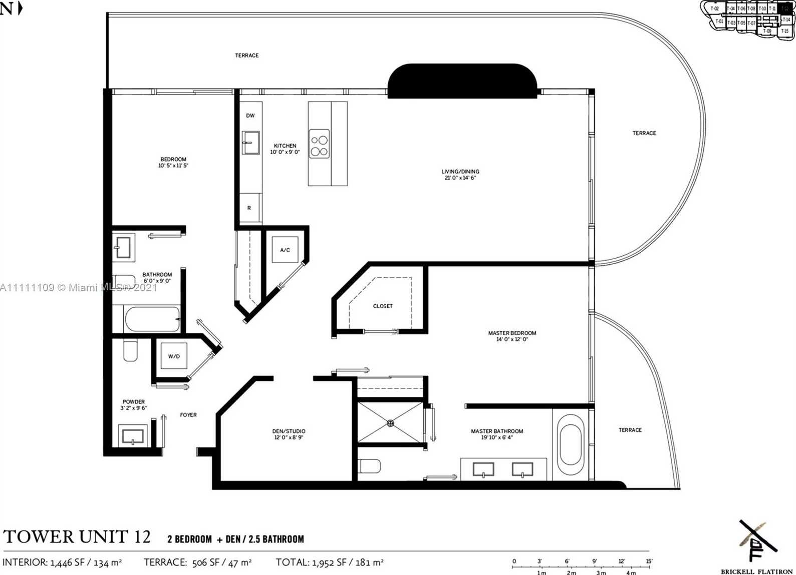 Small Image of 1000 BRICKELL PLAZA #1912, Miami Number 4