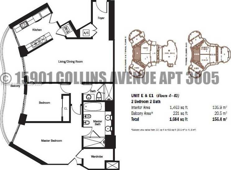 Small Image of 15901 COLLINS AVE #3005, Sunny Isles Beach Number 33
