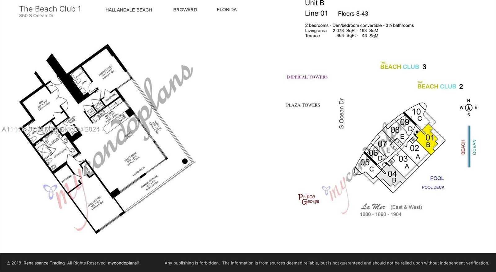 Small Image of 1850 SOUTH OCEAN DR #3301, Hallandale Beach Number 4