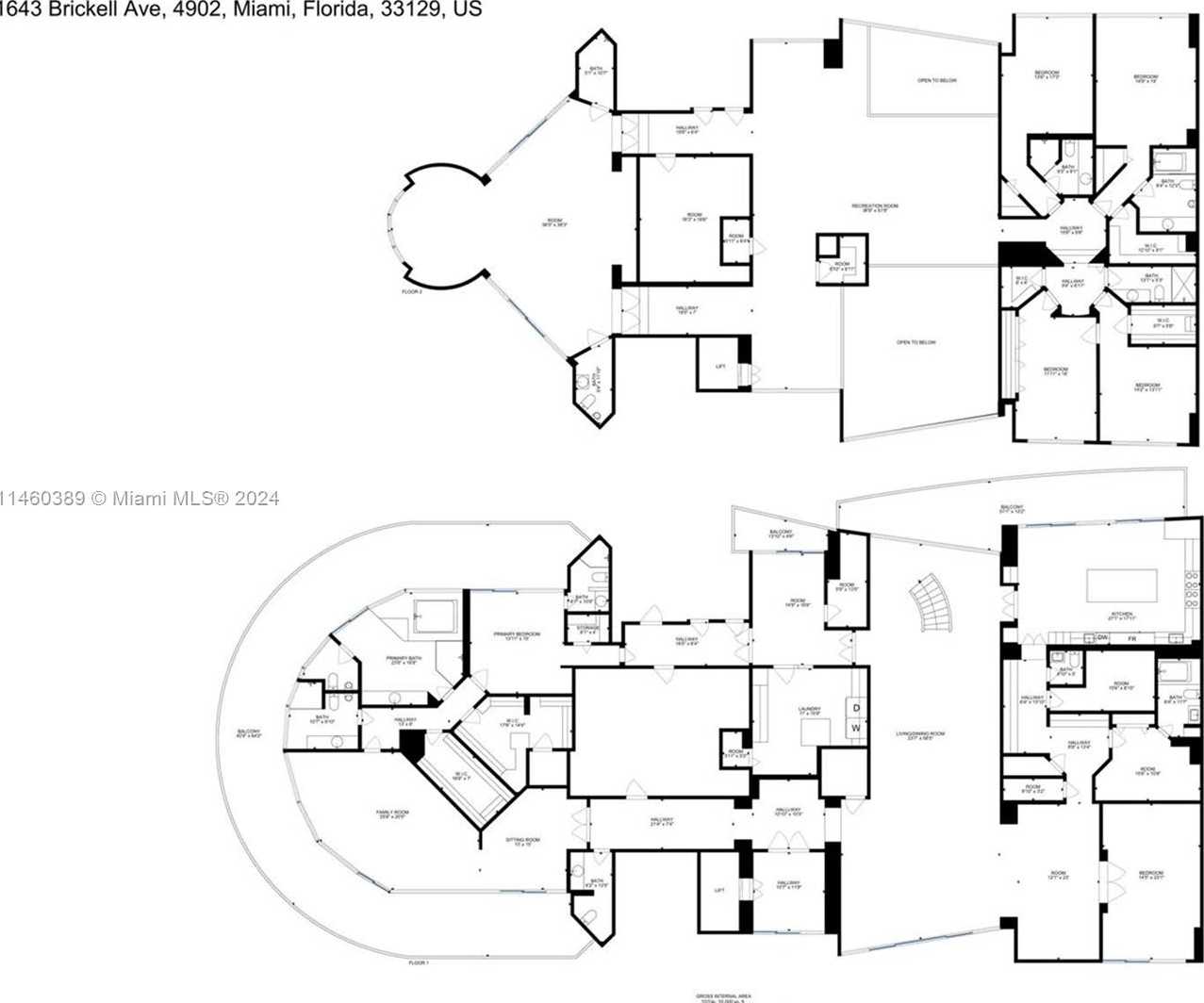 Small Image of 1643 BRICKELL AVE #PH4902, Miami Number 40