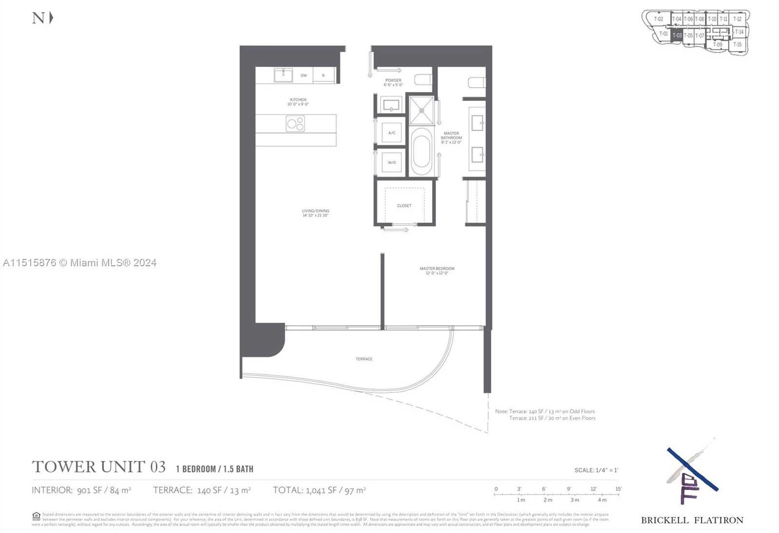 Small Image of 1000 BRICKELL PLZ #3703, Miami Number 27