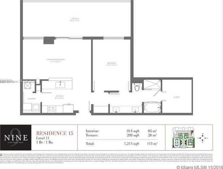 Small Image of 999 SOUTH WEST 1ST AVE #2115, Miami Number 9