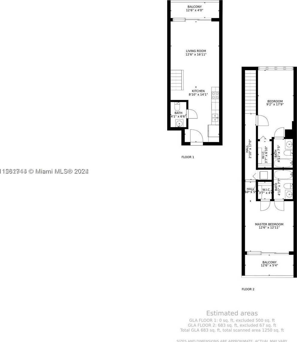 Small Image of 60 SOUTH WEST 13TH ST #3618, Miami Number 22