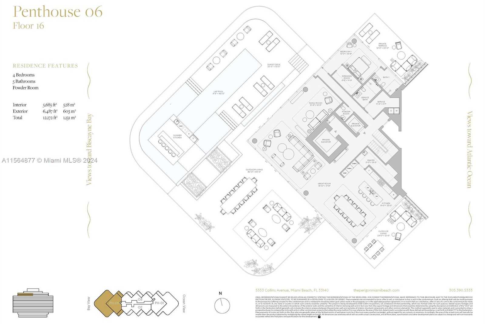 Small Image of 5333 Collins Ave, Miami Beach, FL 33140, USA Number 13