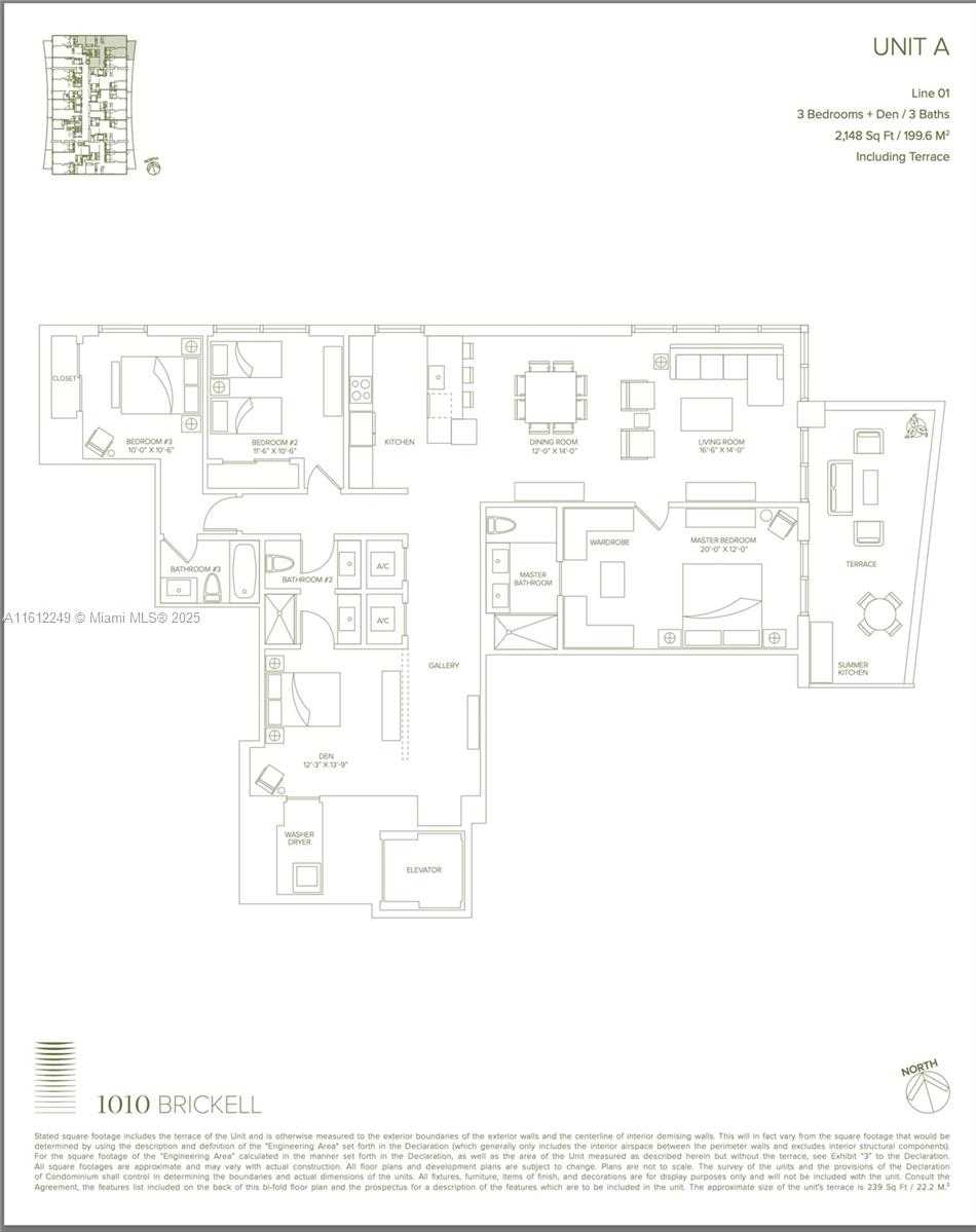 Small Image of 1010 BRICKELL AVE #2201, Miami Number 26
