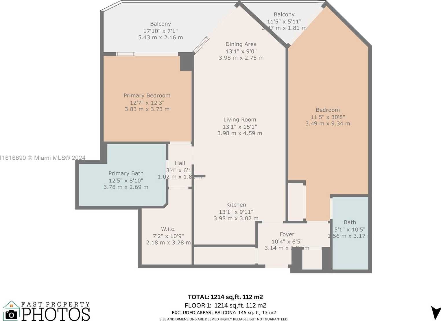 Small Image of 17375 COLLINS AVE #1703, Sunny Isles Beach Number 3