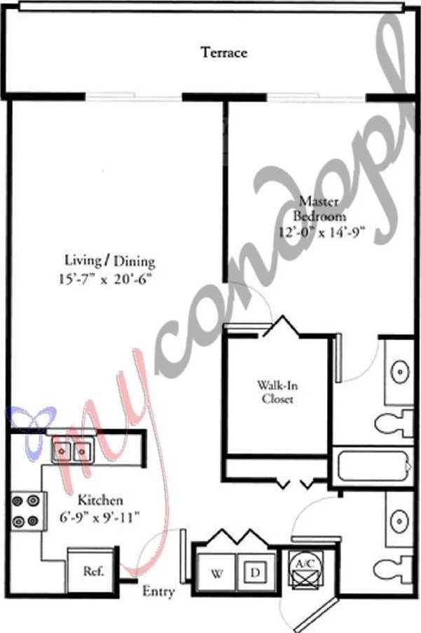 Small Image of 1250 SOUTH MIAMI AVE #812, Miami Number 43