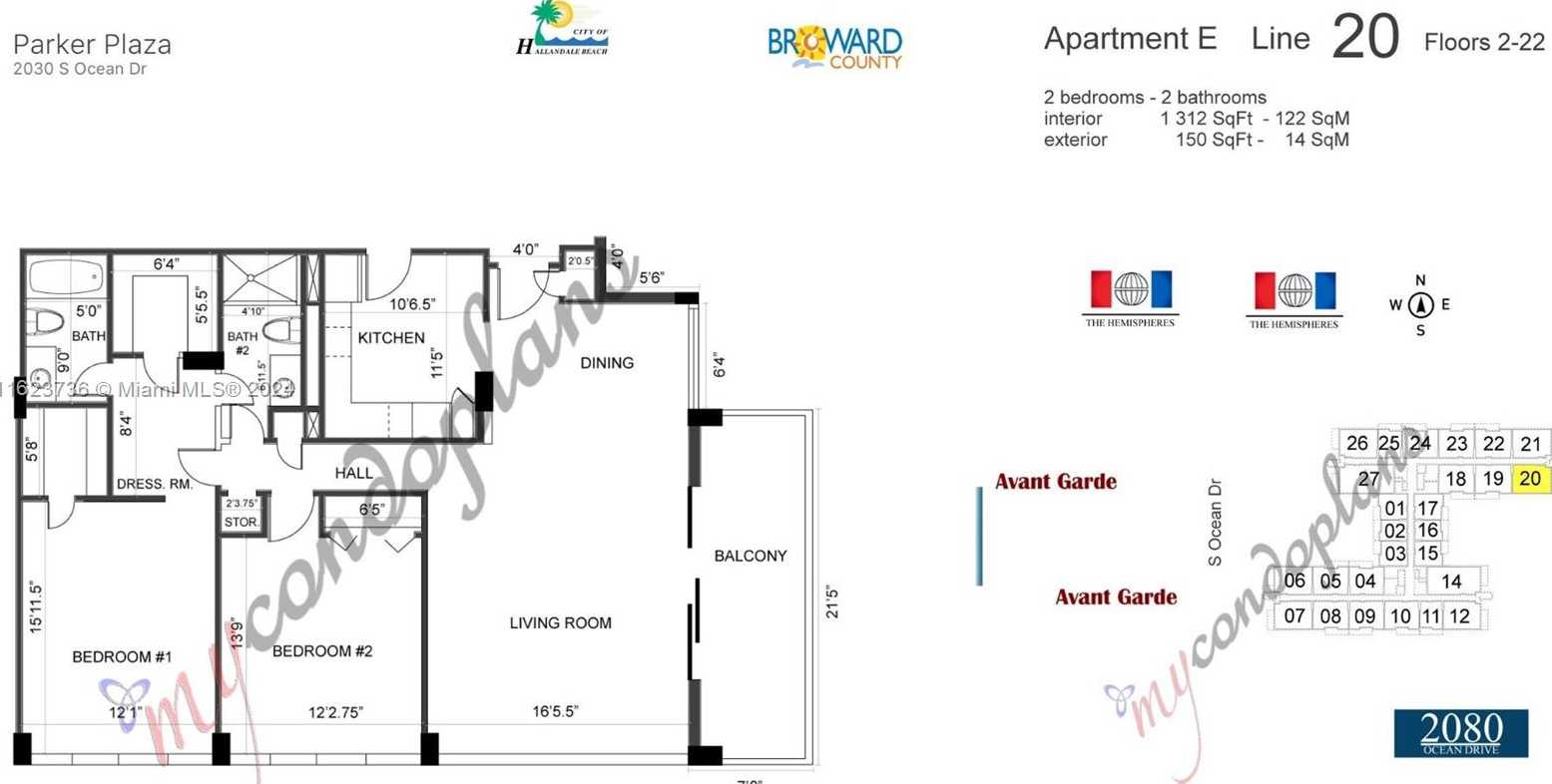 Small Image of 2030 SOUTH OCEAN DR #2220, Hallandale Beach Number 44