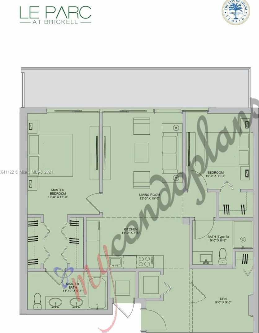 Small Image of 1600 SOUTH WEST 1ST AVE #614, Miami Number 2