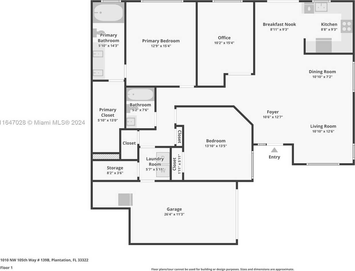 Small Image of 1010 NORTH WEST 105TH WAY #B-139, Plantation Number 37