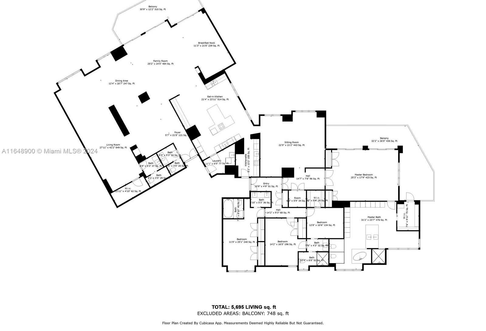 Small Image of 5500 COLLINS AVE #901 & 902, Miami Beach Number 34