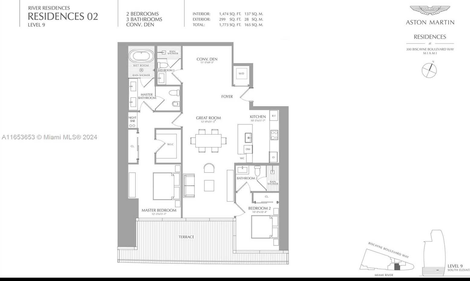 Small Image of 300 BISCAYNE BLVD WAY #902, Miami Number 31