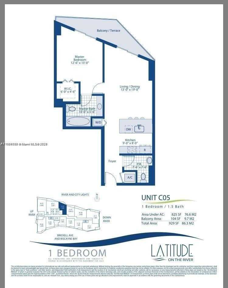Small Image of 185 SOUTH WEST 7TH ST #1605, Miami Number 52