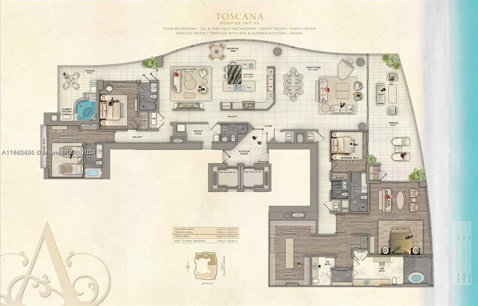 Small Image of 17901 COLLINS AVE #4005, Sunny Isles Beach Number 100