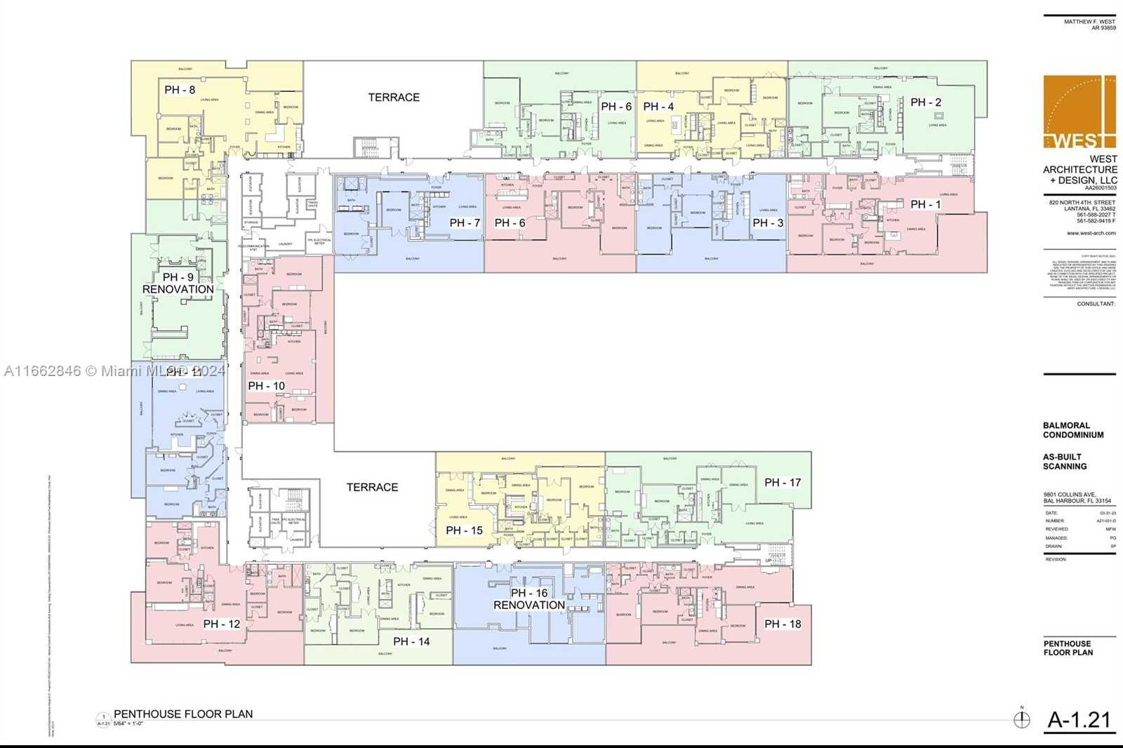 Small Image of 9801 NORTH WEST COLLINS AVE #PH8 +cabana 6, Bal Harbour Number 30