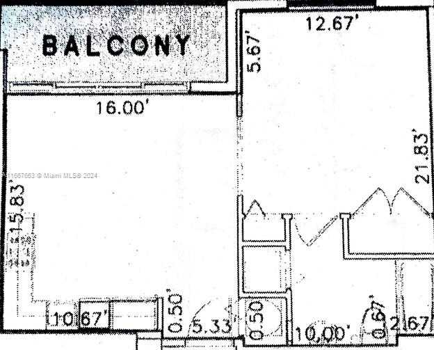 Small Image of 300 SOUTH BISCAYNE BLVD #T-1703, Miami Number 13