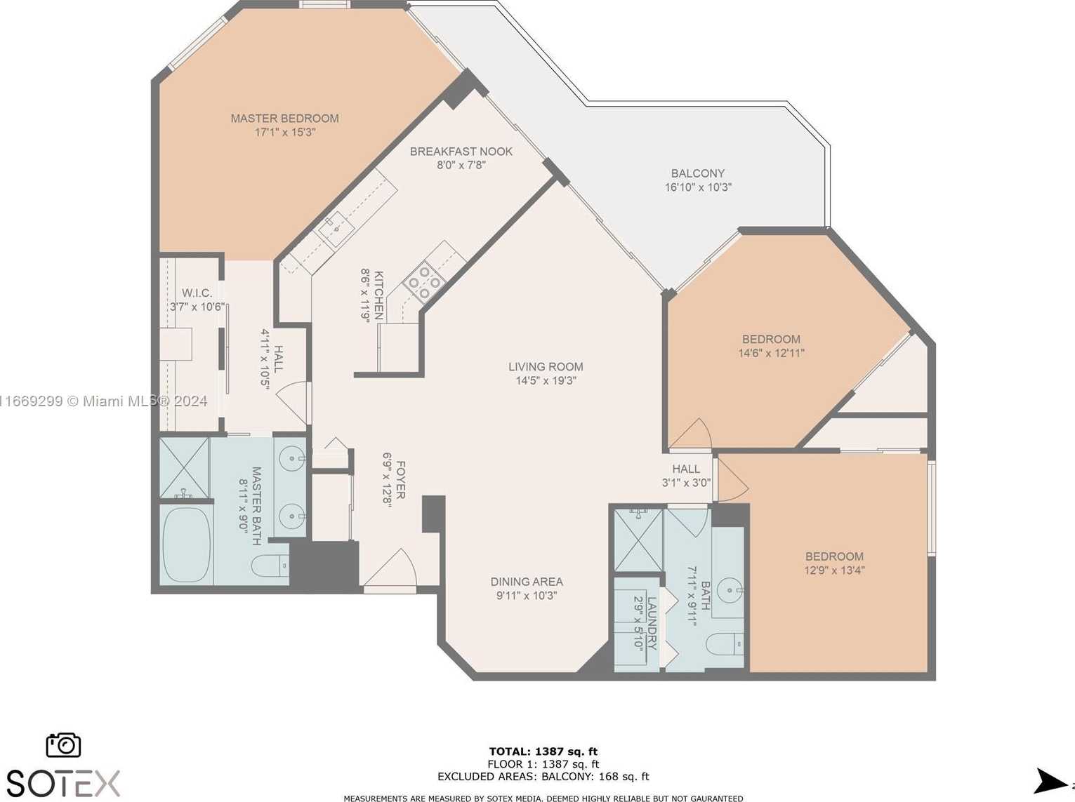 Small Image of 3610 YACHT CLUB DR #509, Aventura Number 55