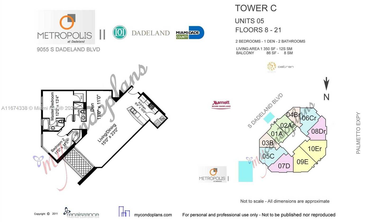 Small Image of 9066 SOUTH WEST 73RD CT #1205, Miami Number 44