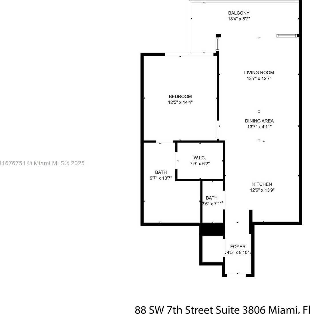 Small Image of 88 SOUTH WEST 7TH ST #3806, Miami Number 24