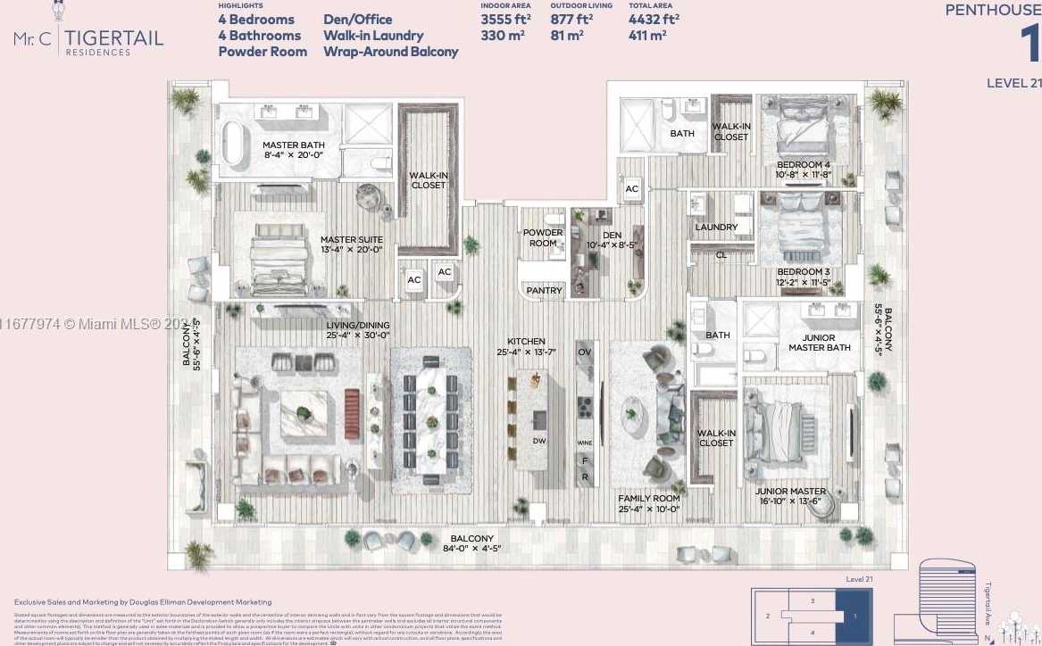 Small Image of 2678 TIGERTAIL AVE #PH1, Miami Number 44