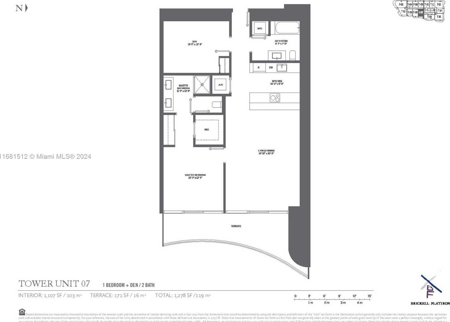 Small Image of 1000 BRICKELL PLAZA #3307, Miami Number 4