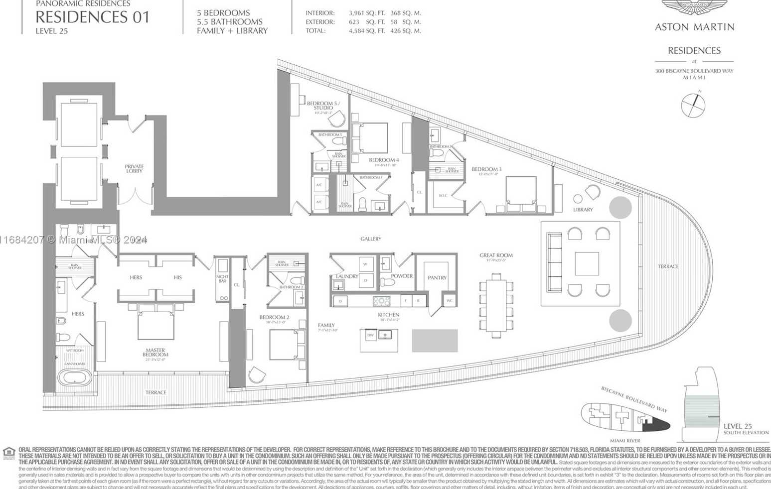 Small Image of 300 BISCAYNE BLVD WAY #2501, Miami Number 34