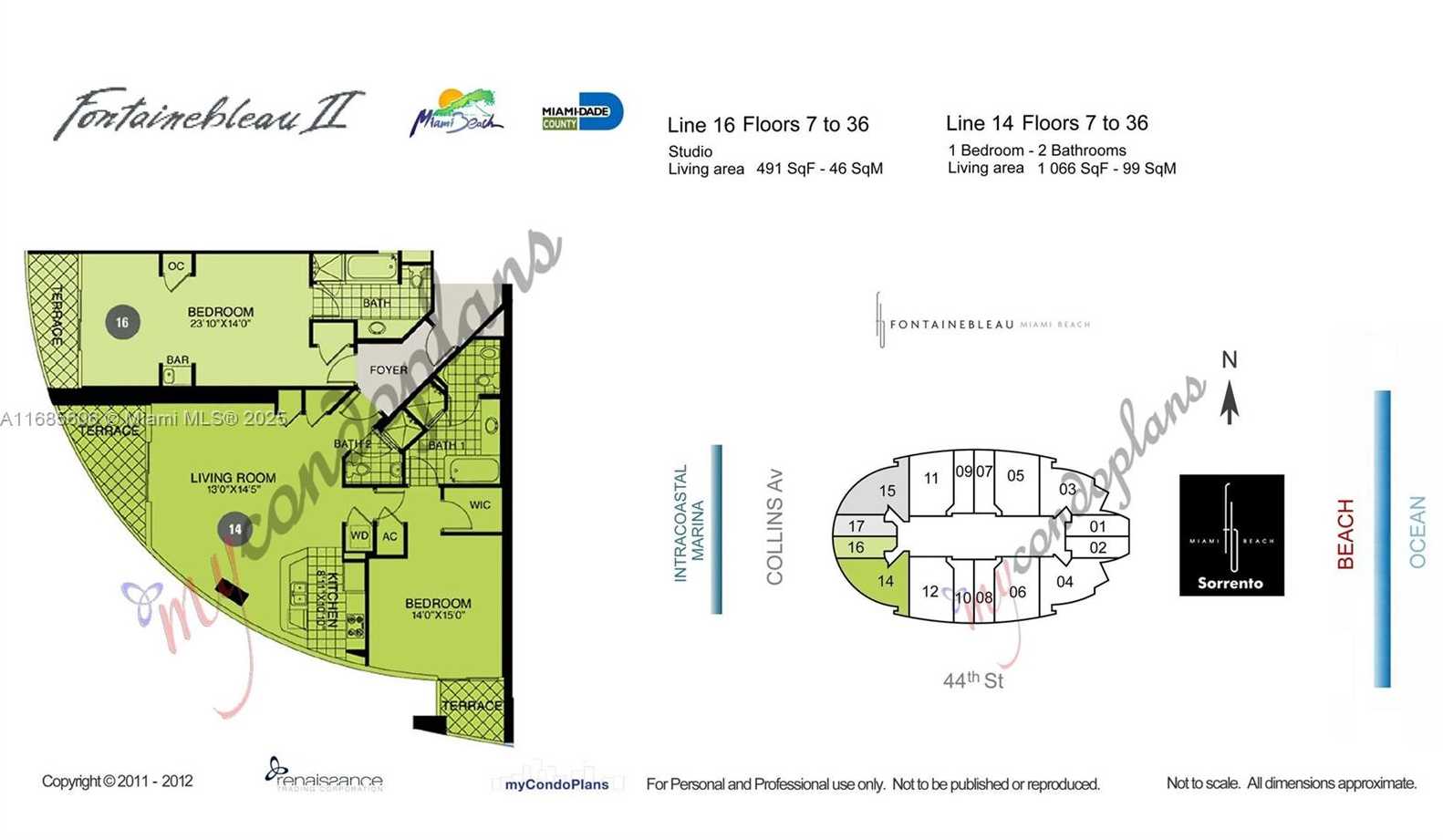 Small Image of 4401 COLLINS AVE #1514/1516, Miami Beach Number 68
