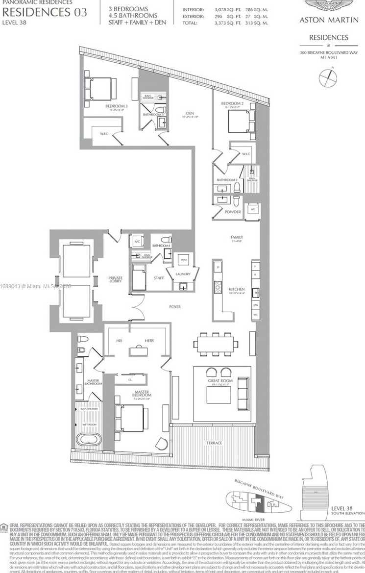 Small Image of 300 BISCAYNE BLVD WAY #3803, Miami Number 47