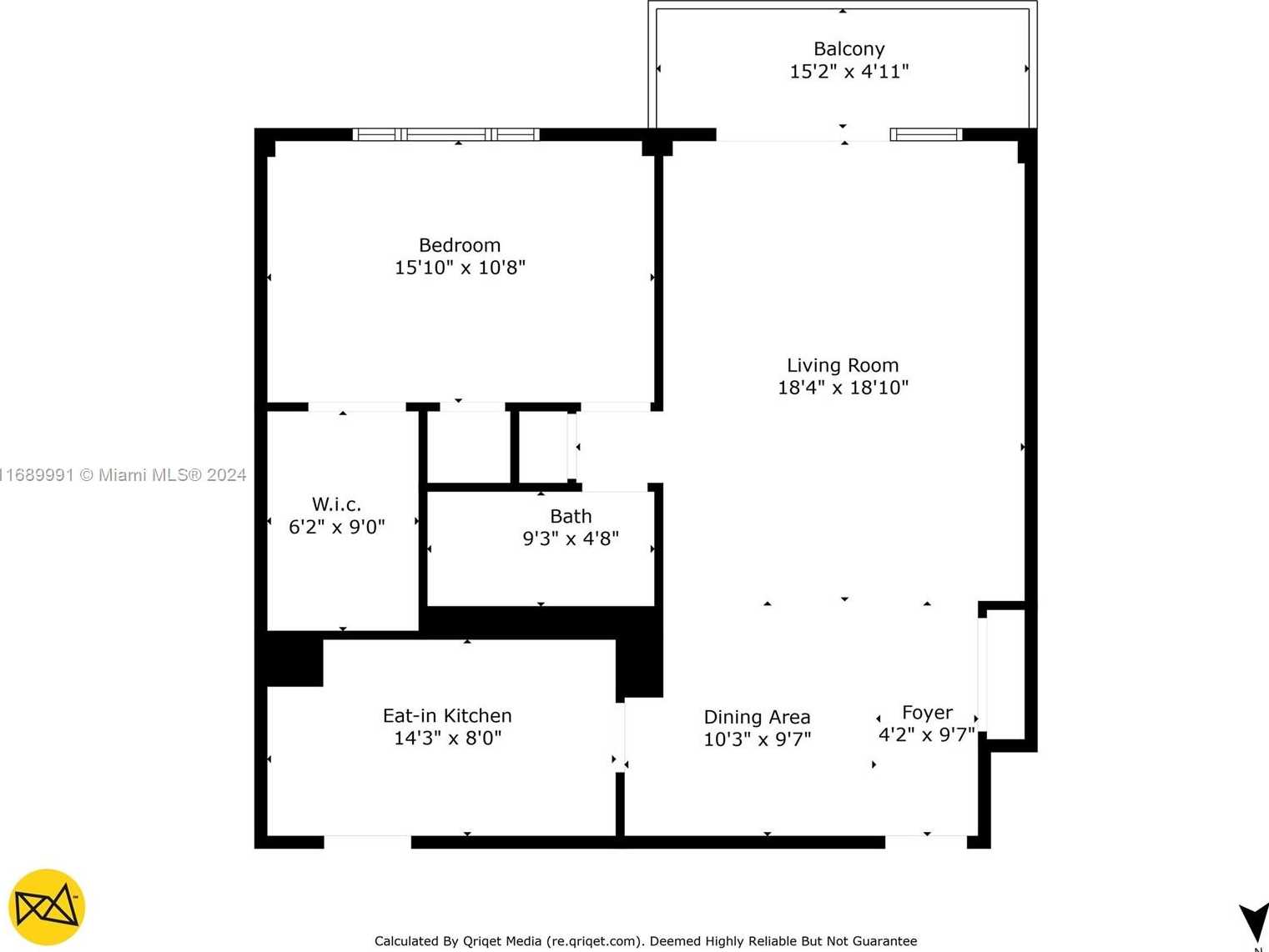 Small Image of 9195 COLLINS AVE #911, Surfside Number 2