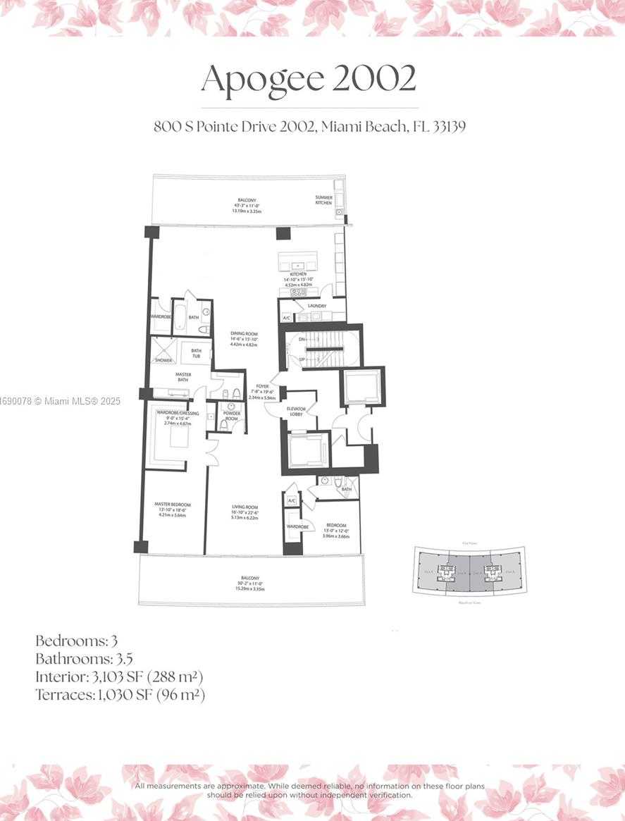 Small Image of 800 SOUTH POINTE DR #2002, Miami Beach Number 14