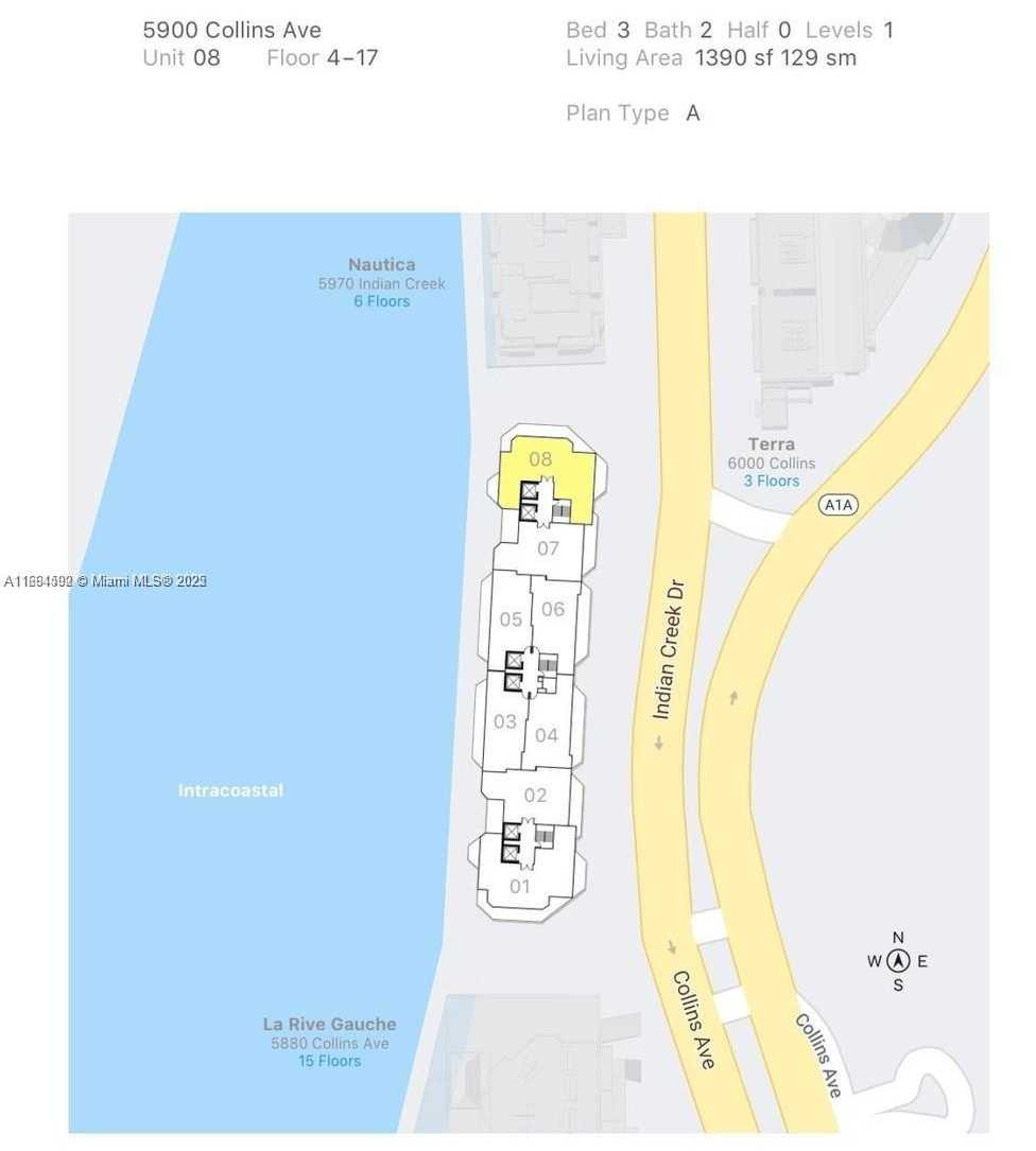 Small Image of 5900 EAST COLLINS AVE #508, Miami Beach Number 20
