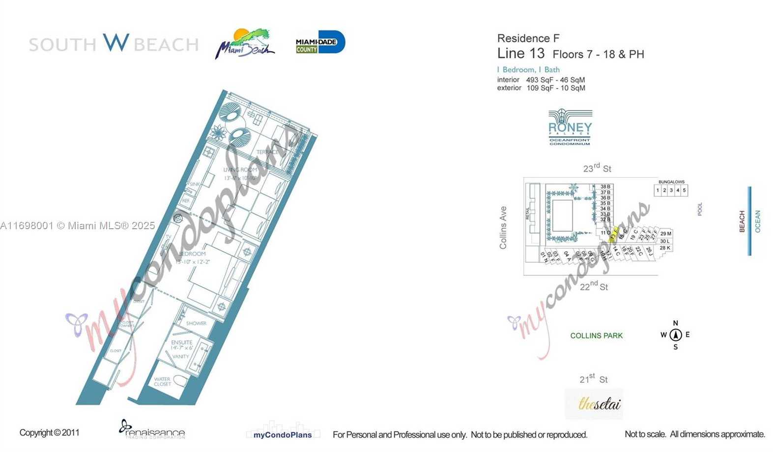 Small Image of 2201 COLLINS AVE #1013, Miami Beach Number 36