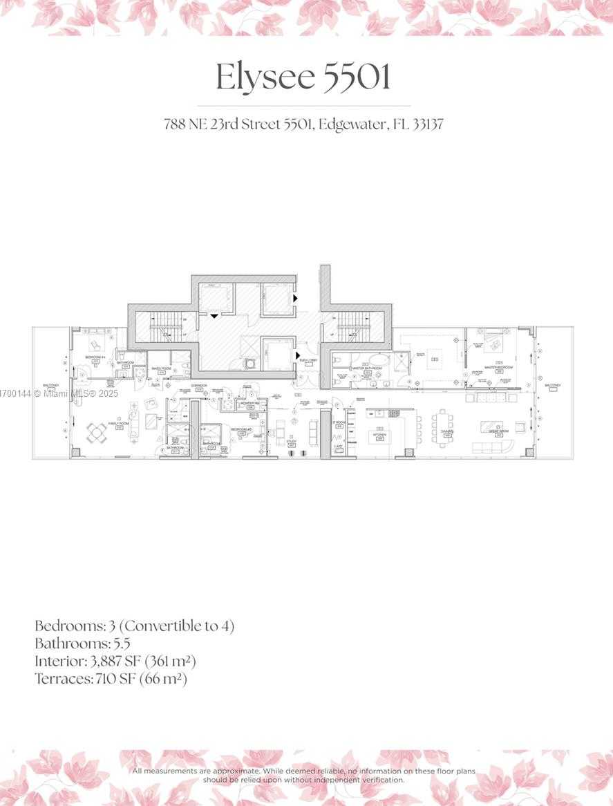 Small Image of 788 NORTH EAST 23RD ST #5501, Miami Number 12