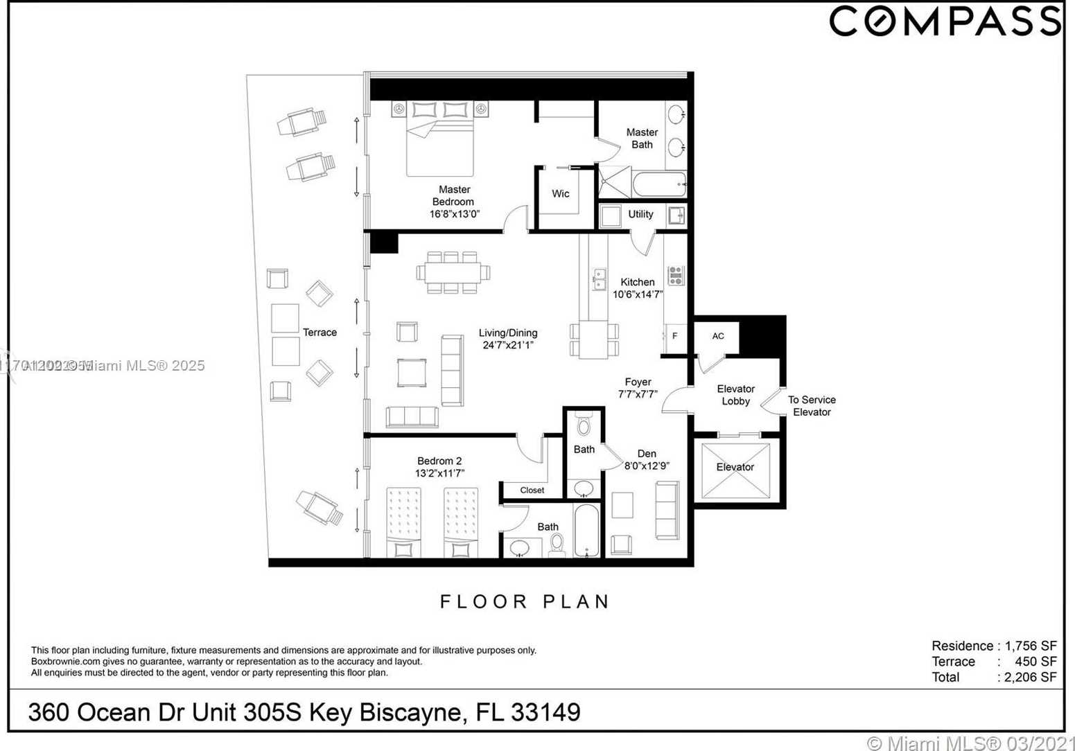 Small Image of 350 OCEAN DR #305N, Key Biscayne Number 50
