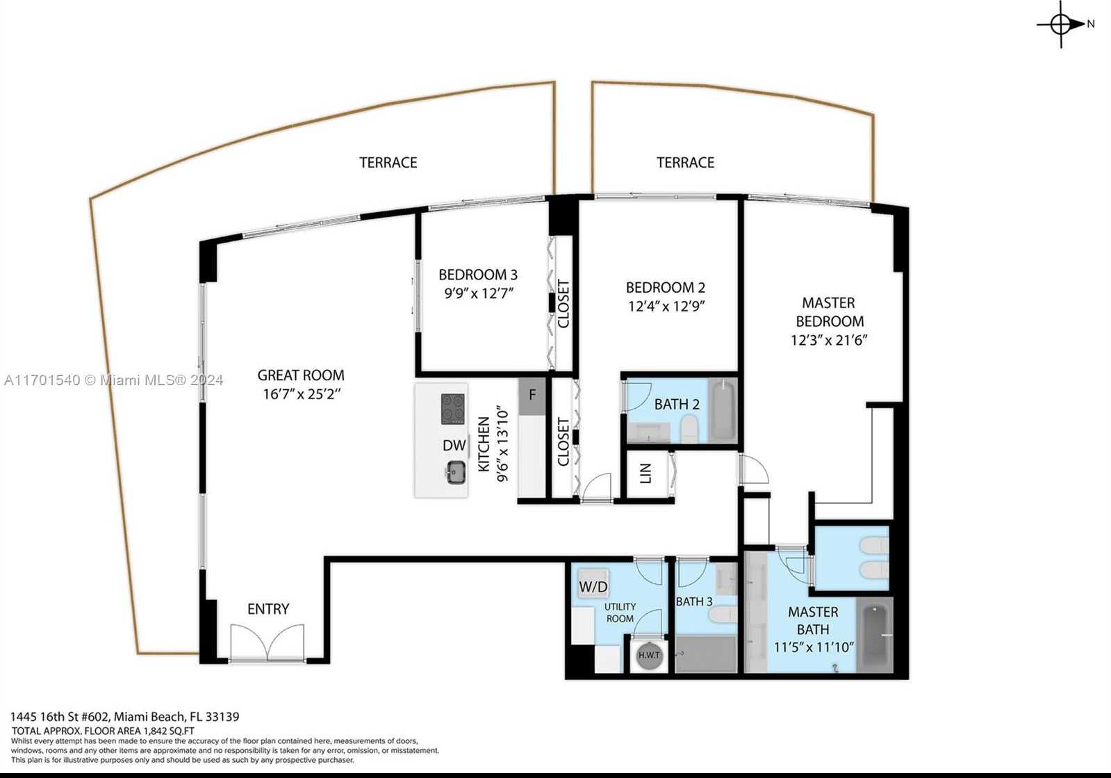 Small Image of 1445 16TH ST #602, Miami Beach Number 21