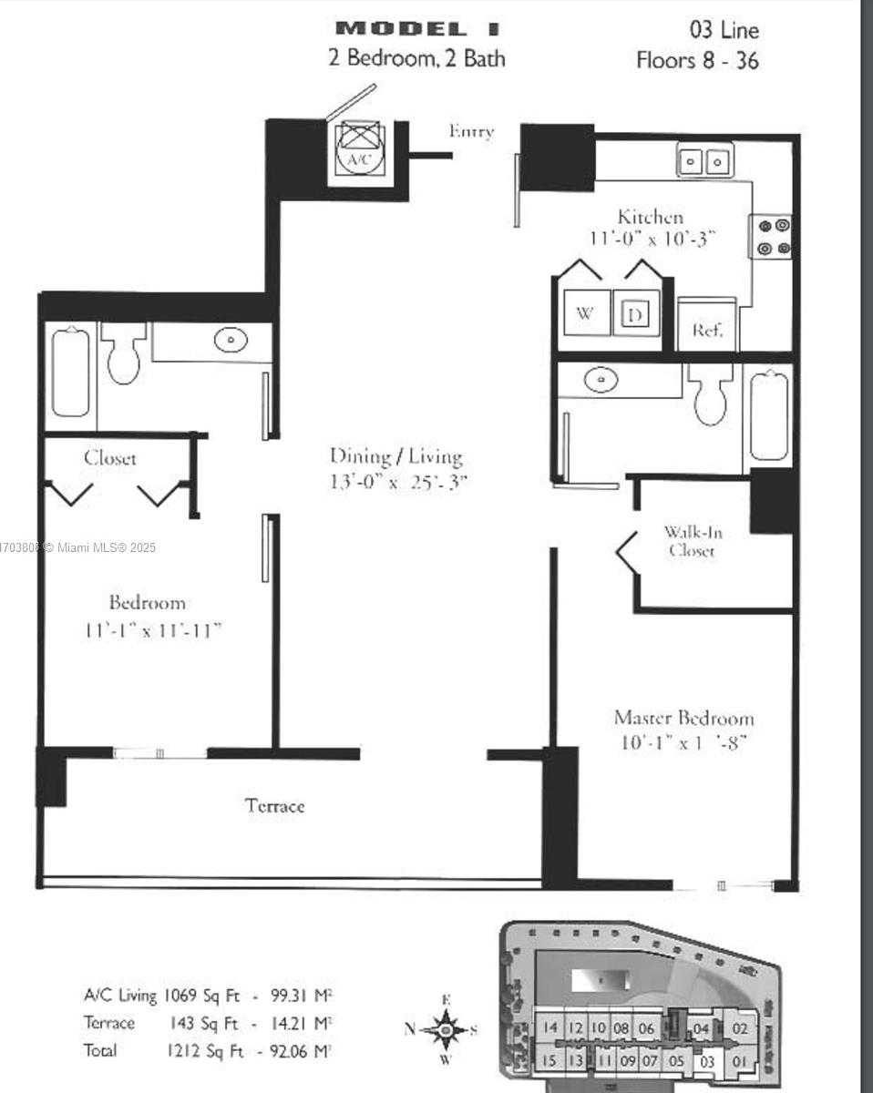 Small Image of 1250 SOUTH MIAMI AVE #2003, Miami Number 25