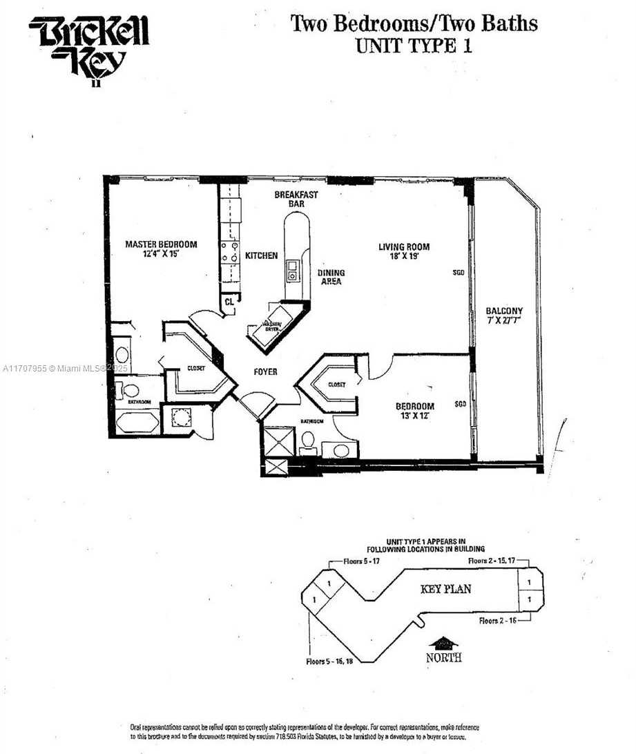 Small Image of 540 BRICKELL KEY DR #815, Miami Number 43