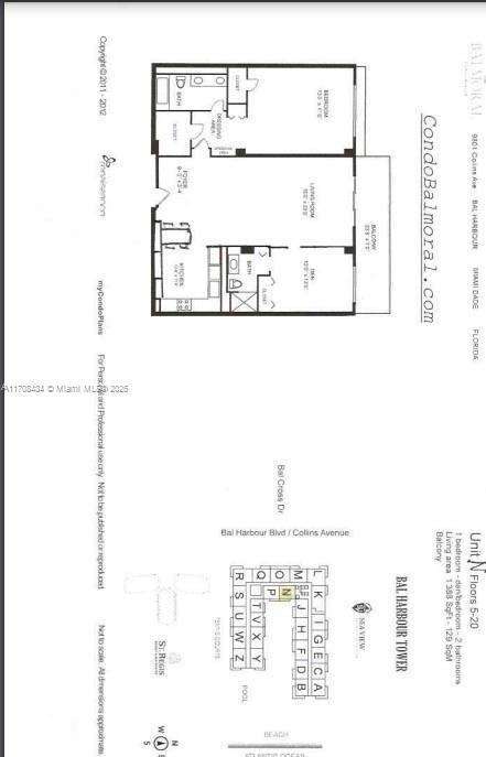 Small Image of 9801 COLLINS AVE #11N direct ocean, Bal Harbour Number 22