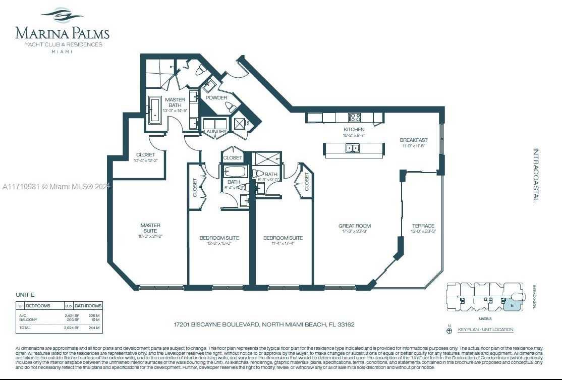 Small Image of 17301 EAST BISCAYNE BLVD #1709, North Miami Beach Number 6