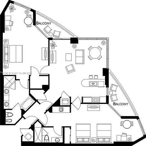 Small Image of 18001 COLLINS AVE #1604&1605, Sunny Isles Beach Number 5