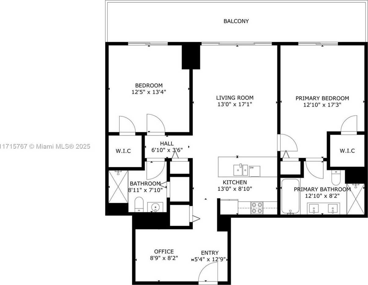 Small Image of 79 SOUTH WEST 12TH ST #3809S, Miami Number 15