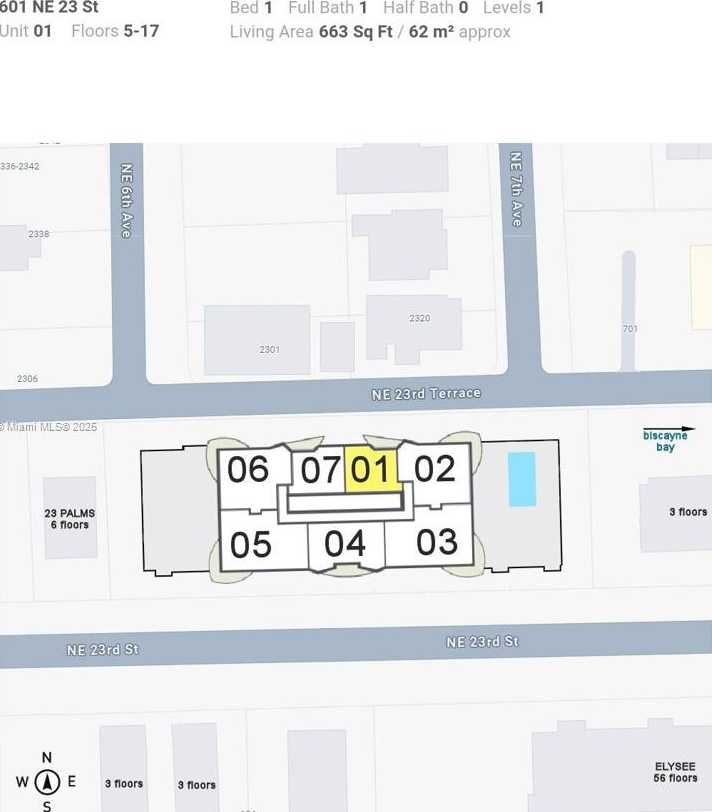 Small Image of 601 NORTH EAST 23RD ST #901, Miami Number 28