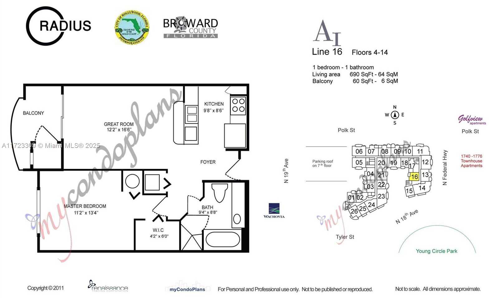 Small Image of 1830 RADIUS DR #516, Hollywood Number 5
