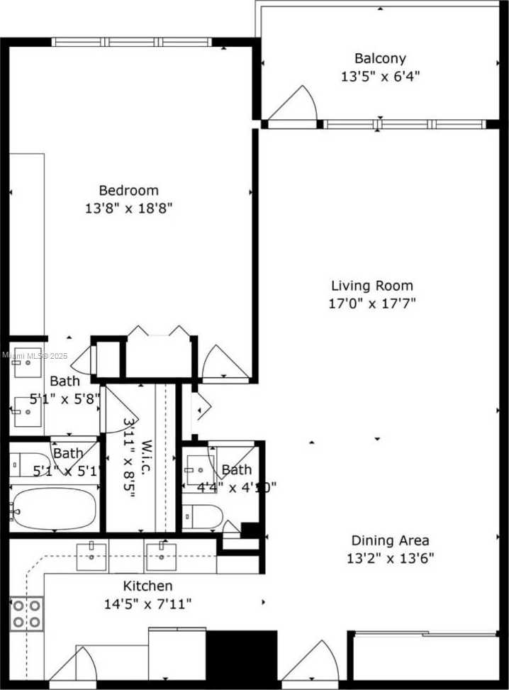 Small Image of 9511 COLLINS AVE #1108, Surfside Number 21