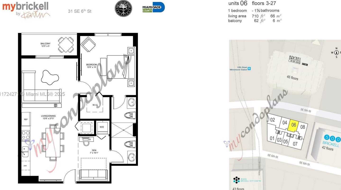 Small Image of 31 SOUTH EAST 6TH ST #1806, Miami Number 25