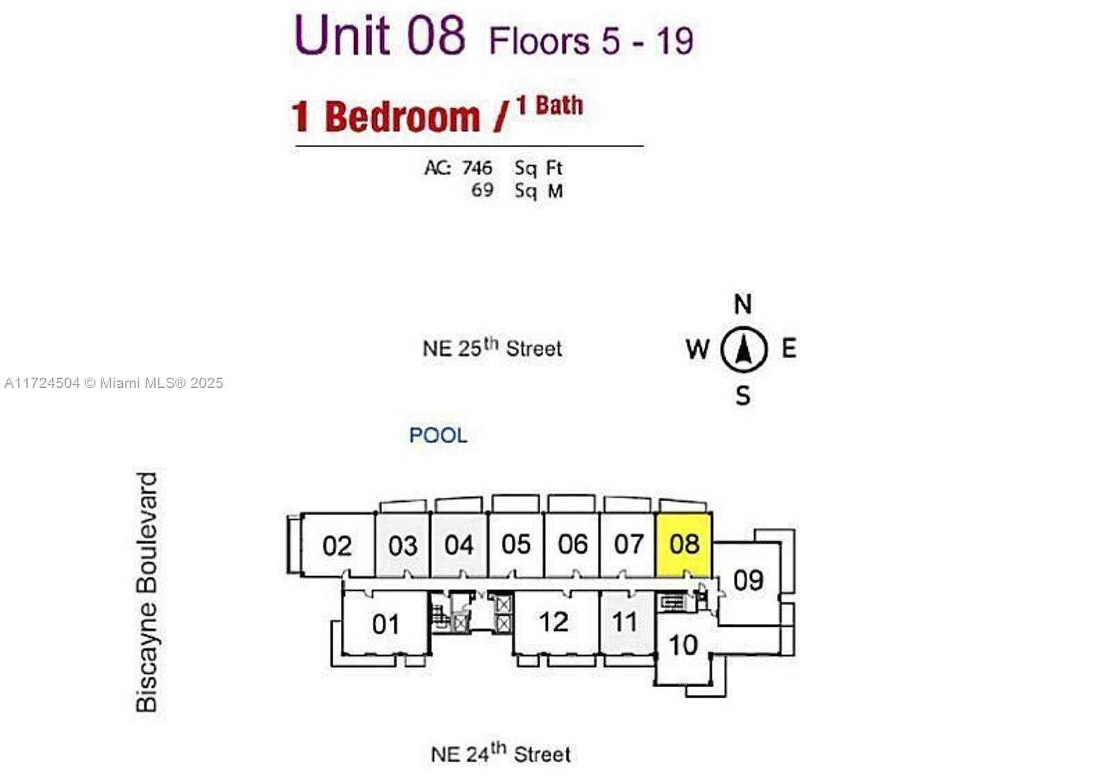 Small Image of 333 NORTH EAST 24TH ST #908, Miami Number 18