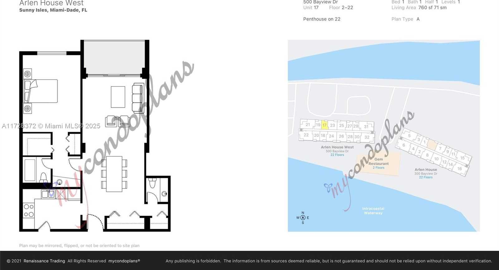 Small Image of 500 BAYVIEW DR #1117, Sunny Isles Beach Number 15