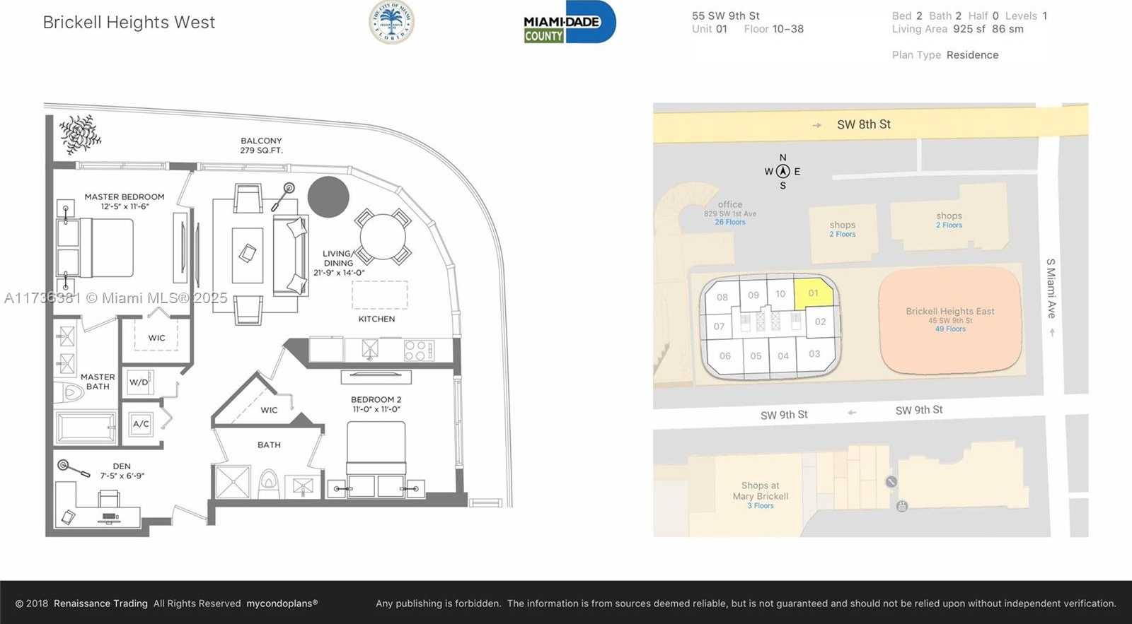 Small Image of 55 SOUTH WEST 9TH ST #1701, Miami Number 24